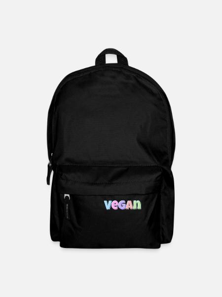 Vegan Pastel - Backpack - black