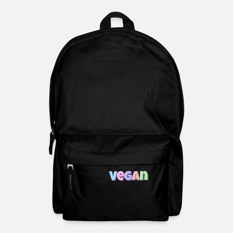 Vegan Pastel - Backpack - black