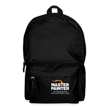 Maler und Lackierer, der Beste und Nervigste Beruf - Rucksack - Schwarz - Vorne