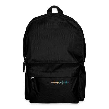 Battement de cœur opticien-idée cadeau ophtalmo - Sac à dos - noir - Devant