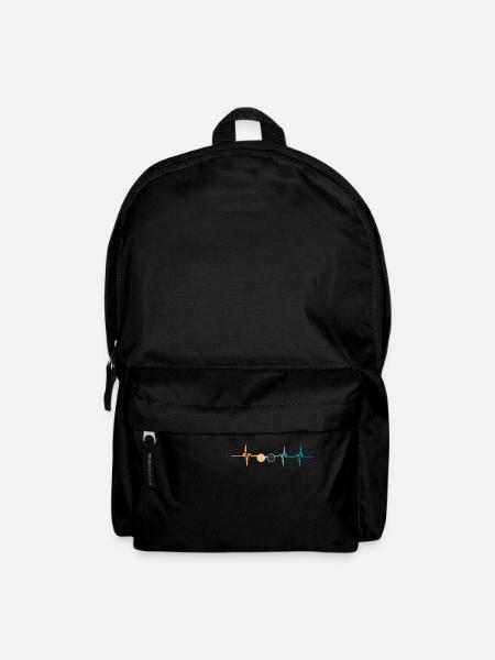 Optiker Herzschlag - Geschenkidee zum Augenarzt - Rucksack - Schwarz