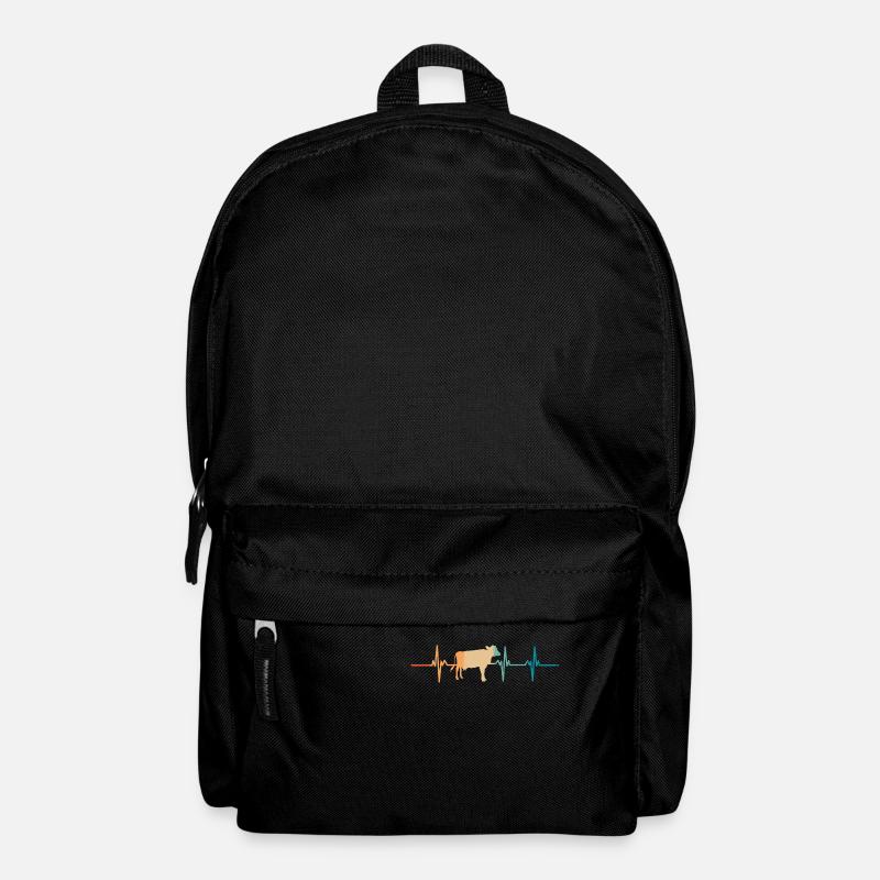 Battement de cœur vache - Sac à dos - noir
