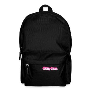 Thirty-Seven Birthday - 37th Birthday Retro Pink - Backpack - black - Front