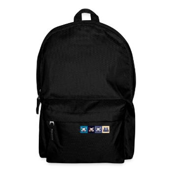 Cat attack - Backpack - black - Front
