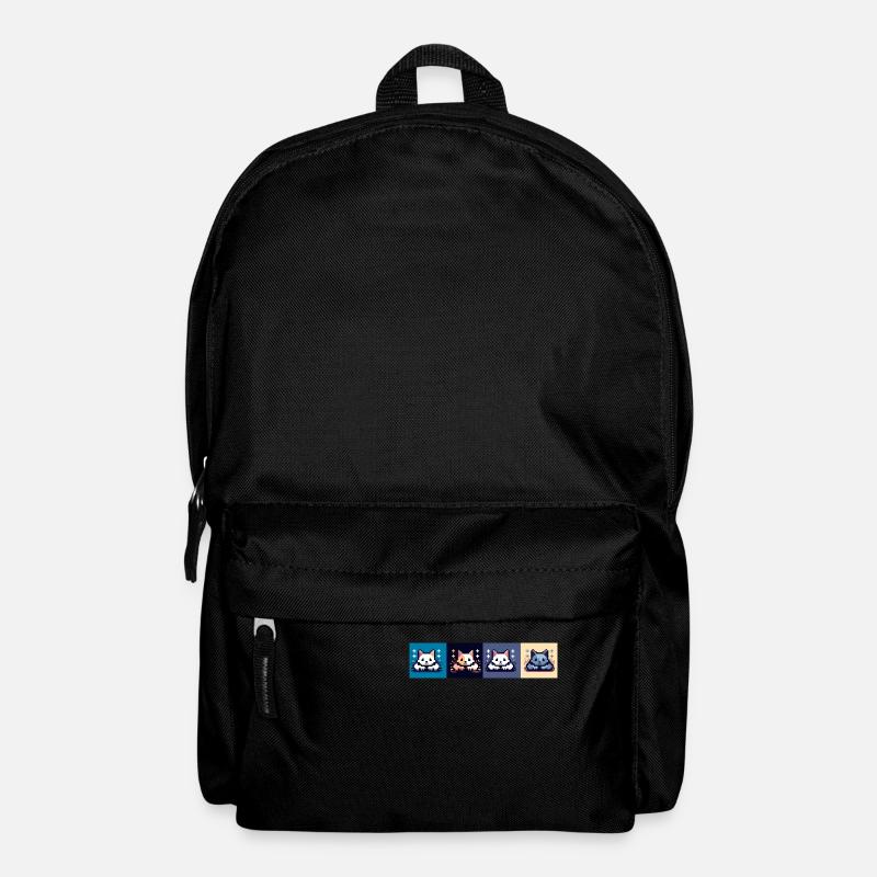 Attaque de chat - Sac à dos - noir