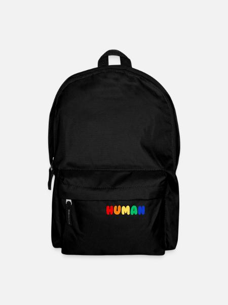 Human Pride - Rucksack - Schwarz