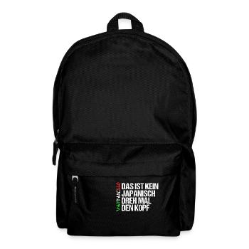 Italie Italien Vaffanculo - Sac à dos - noir - Devant