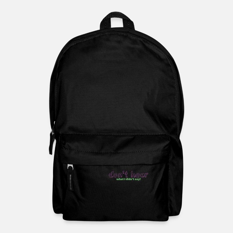 Literal Listener - Backpack - black