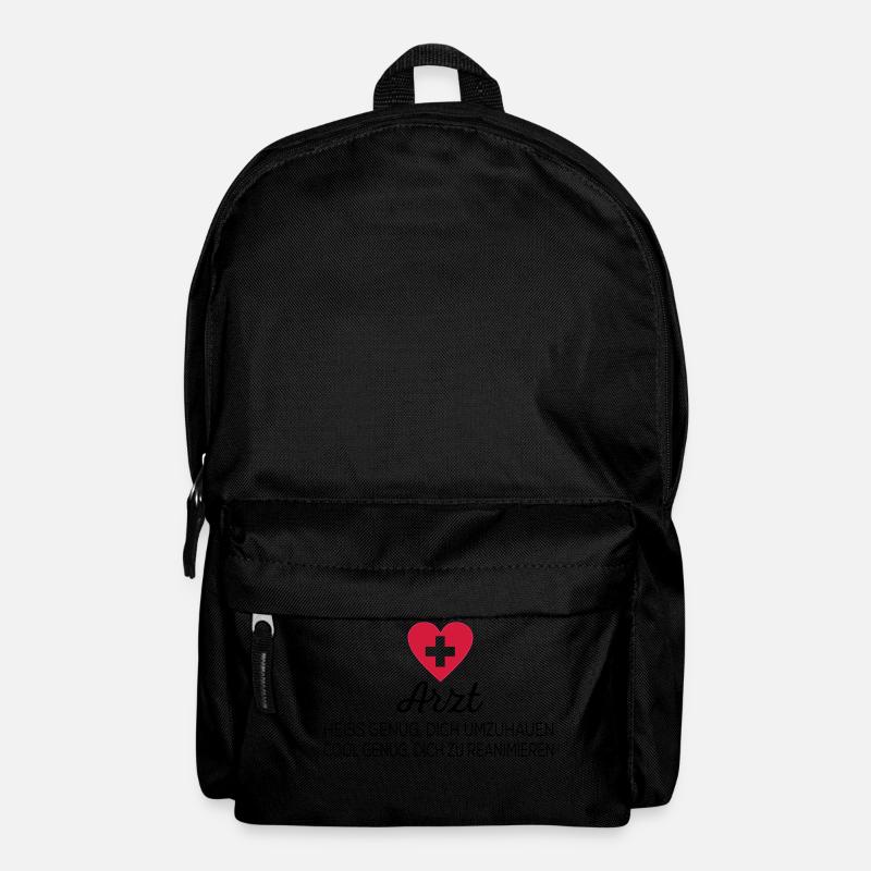 Arzt - Rucksack - Schwarz