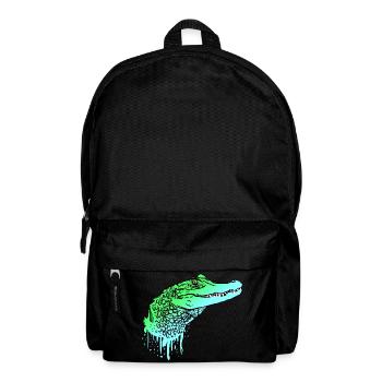 Crocodile crocodile lézard crocodile - Sac à dos - noir - Devant