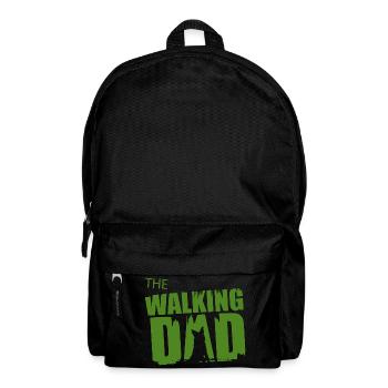 Schäferhund Walking Dad Geschenkidee Vater Gassi - Rucksack - Schwarz - Vorne