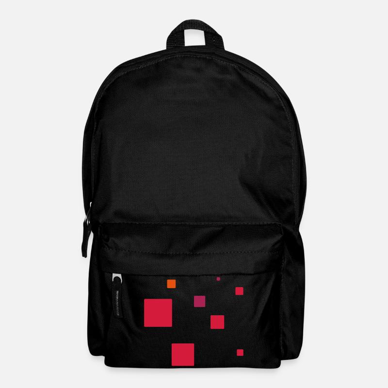 minimal / einfache Form - Rucksack - Schwarz
