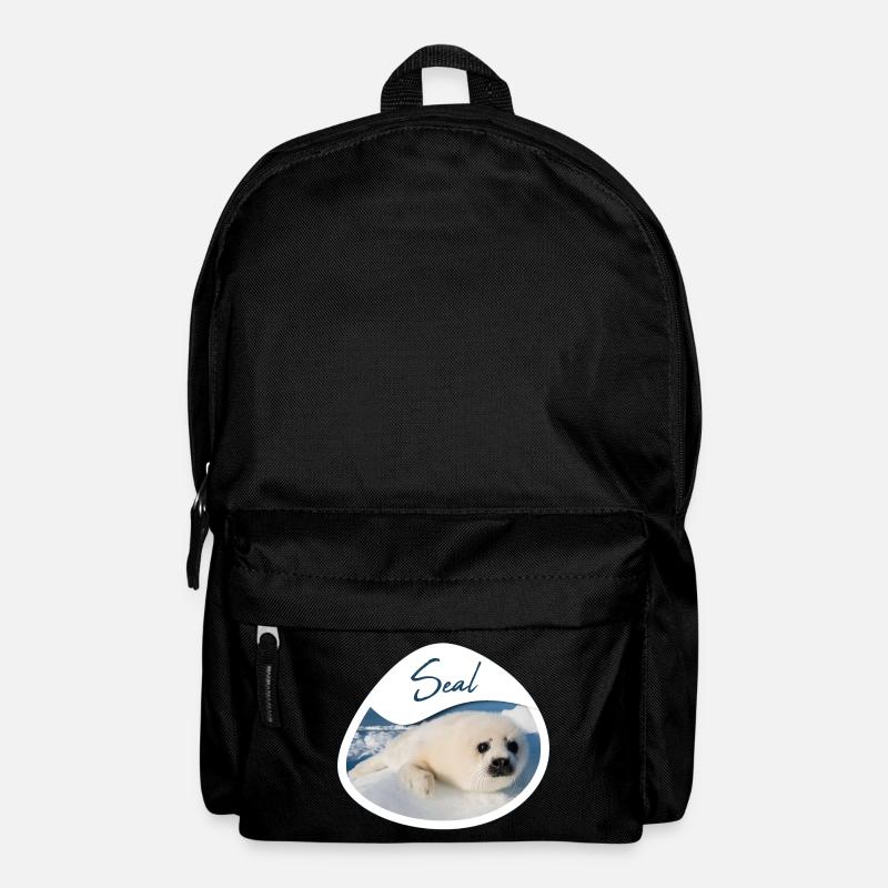 Robbenbaby - Rucksack - Schwarz