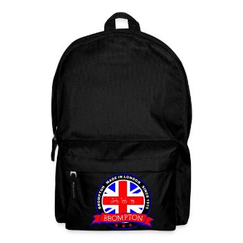 CHAINSTORY x Brompton Made In London Since 1975 - Backpack - black - Front