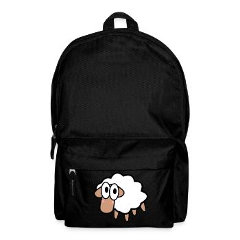 Sheep Gang Sheep Herd Wool Sweet Gift - Backpack - black - Front