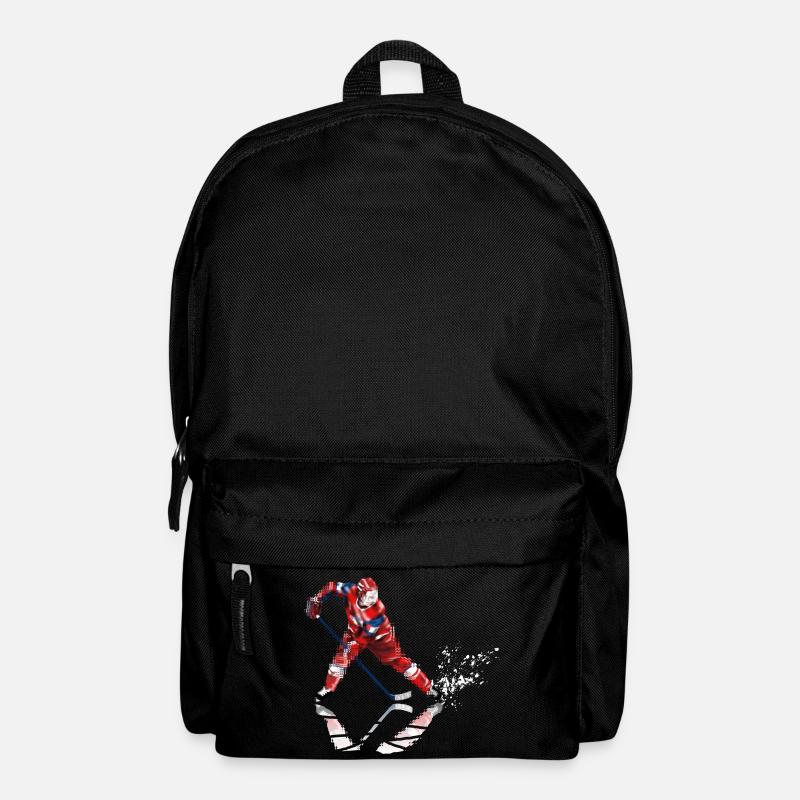 Eishockey - Rucksack - Schwarz