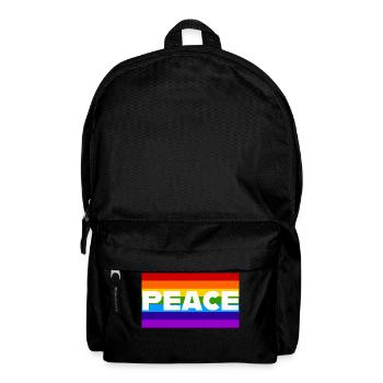 -Peace- - Backpack - black - Front