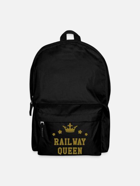 Eisenbahner / Eisenbahnen / Eisenbahn / Bahn - Rucksack - Schwarz