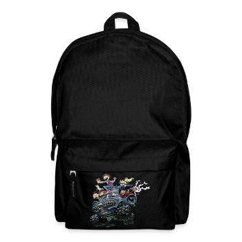 Kid Monster Truck normal - Sac à dos - noir - Devant