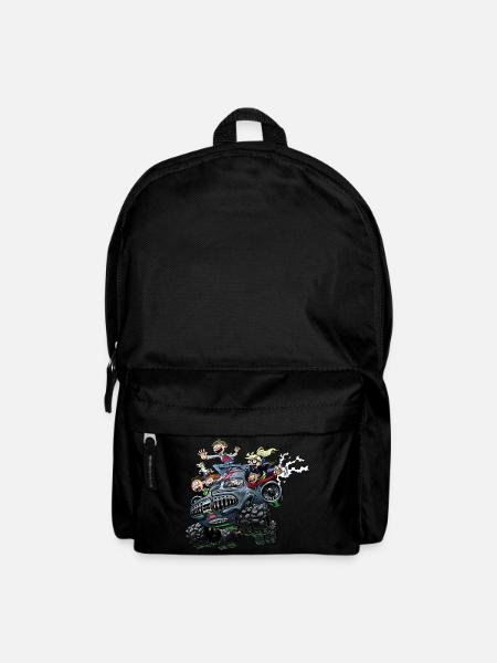 Kid Monster Truck normal - Sac à dos - noir