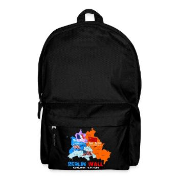 Berliner Mauer 1961-1989 - Rucksack - Schwarz - Vorne