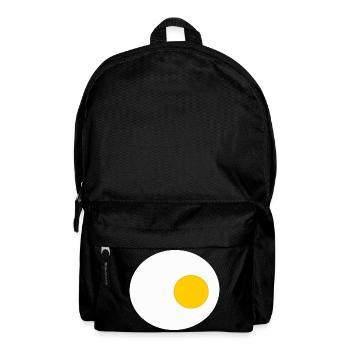 Spiegelei, Ei, Eier, T-shirt, Schürze Kostüm - Rucksack - Schwarz - Vorne