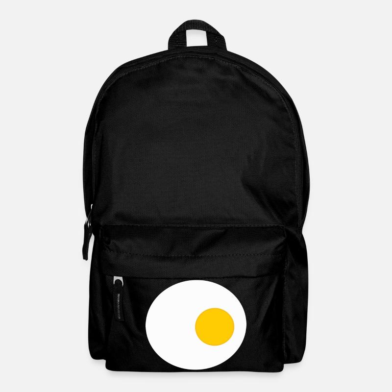 Spiegelei, Ei, Eier, T-shirt, Schürze Kostüm - Rucksack - Schwarz