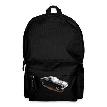 Oldtimer auto - Rucksack - Schwarz - Vorne
