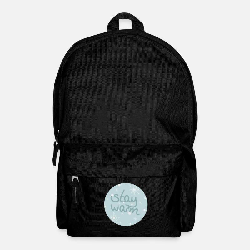 Stay warm - Rucksack - Schwarz