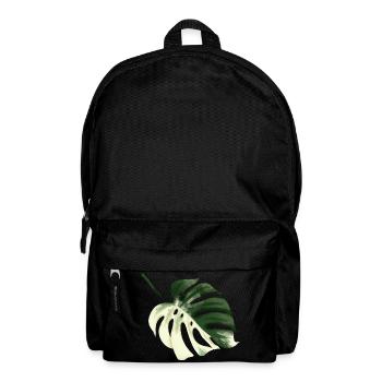 Monstera Premium Design - Backpack - black - Front