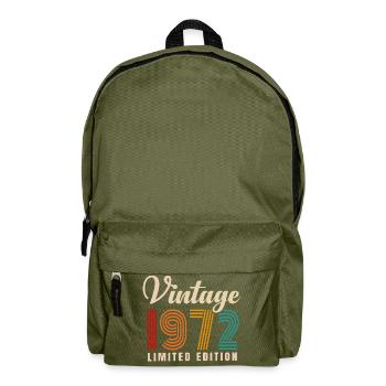 JAHRGANG 1972. 49. GEBURTSTAG - Rucksack - Olivgrün - Vorne
