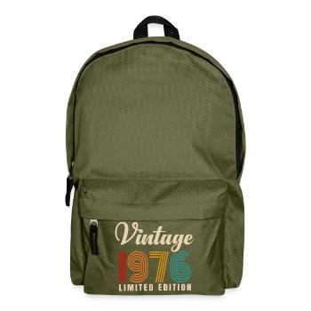 MILLÉSIME 1976. 45e ANNIVERSAIRE - Sac à dos - vert olive - Devant