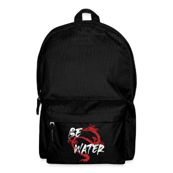 Sei Wasserdrache Kampfkunst Kung Fu Wing Chun - Rucksack - Schwarz - Vorne