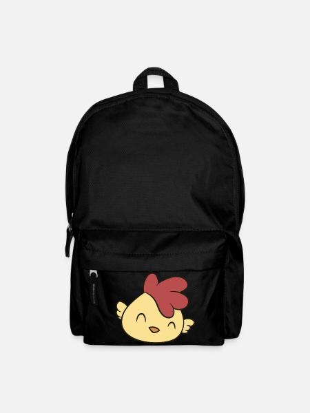Poulet - Happy Chick - Sac à dos - noir