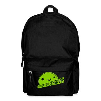 the day you deserve - Backpack - black - Front