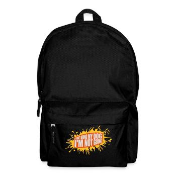 Citation Apportez mon chien - Sac à dos - noir - Devant
