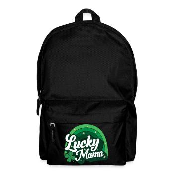 St. Patrick’s Day Gift Shamrock Irish Women - Backpack - black - Front