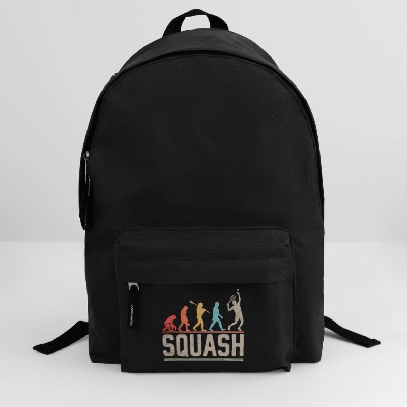 Squash Evolution - Squash Player Evolution Rucksack
