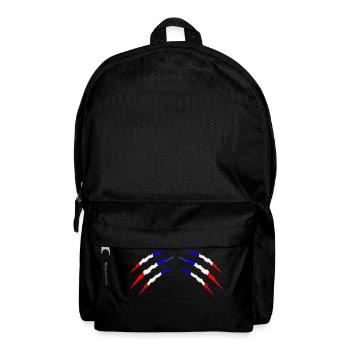 krallen frankreich 2 - Rucksack - Schwarz - Vorne
