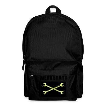 werkzeug werkstatt - Rucksack - Schwarz - Vorne