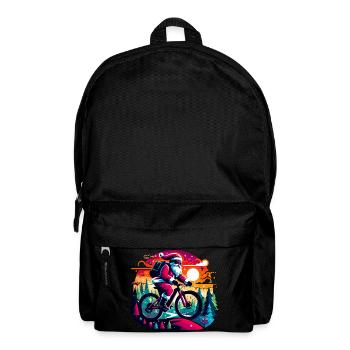 Santa MTB Neon-Fahrt - Rucksack - Schwarz - Vorne