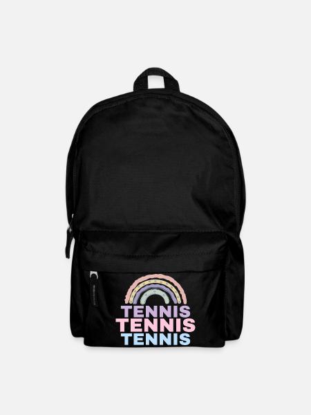 Tennis Rainbow - Backpack - black
