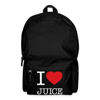 I LOVE JUICE - Rucksack - Schwarz - Vorne