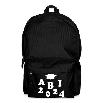 Abi 2024 - Rucksack - Schwarz - Vorne