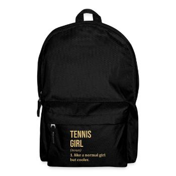 tennis - Sac à dos - noir - Devant