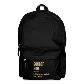 Fußball Fußball Fußball Fußball - Rucksack - Schwarz - Vorne