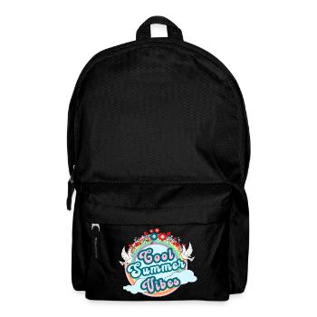 Cool Summer vibes, summer jitters - Backpack - black - Front