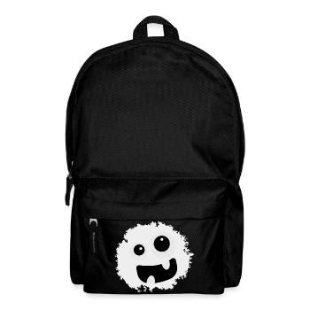 Lachendes Monster - Halloween - Gespenst - Geist - Rucksack - Schwarz - Vorne