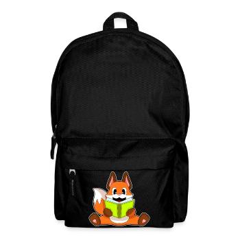 Fox Nerd Book - Backpack - black - Front
