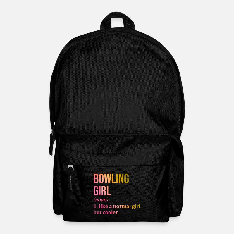 kegeln - Rucksack - Schwarz